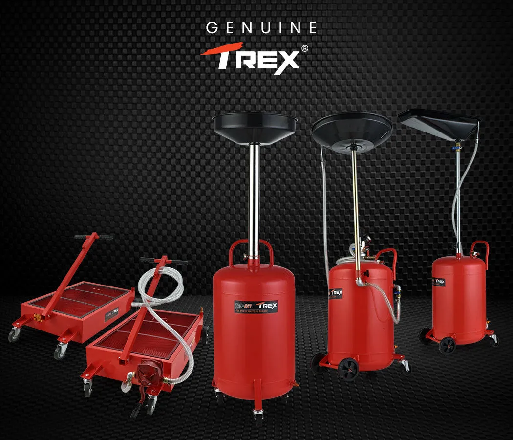 57L Low Profile Mobile Waste Oil Drainer for Trucks and Workshop