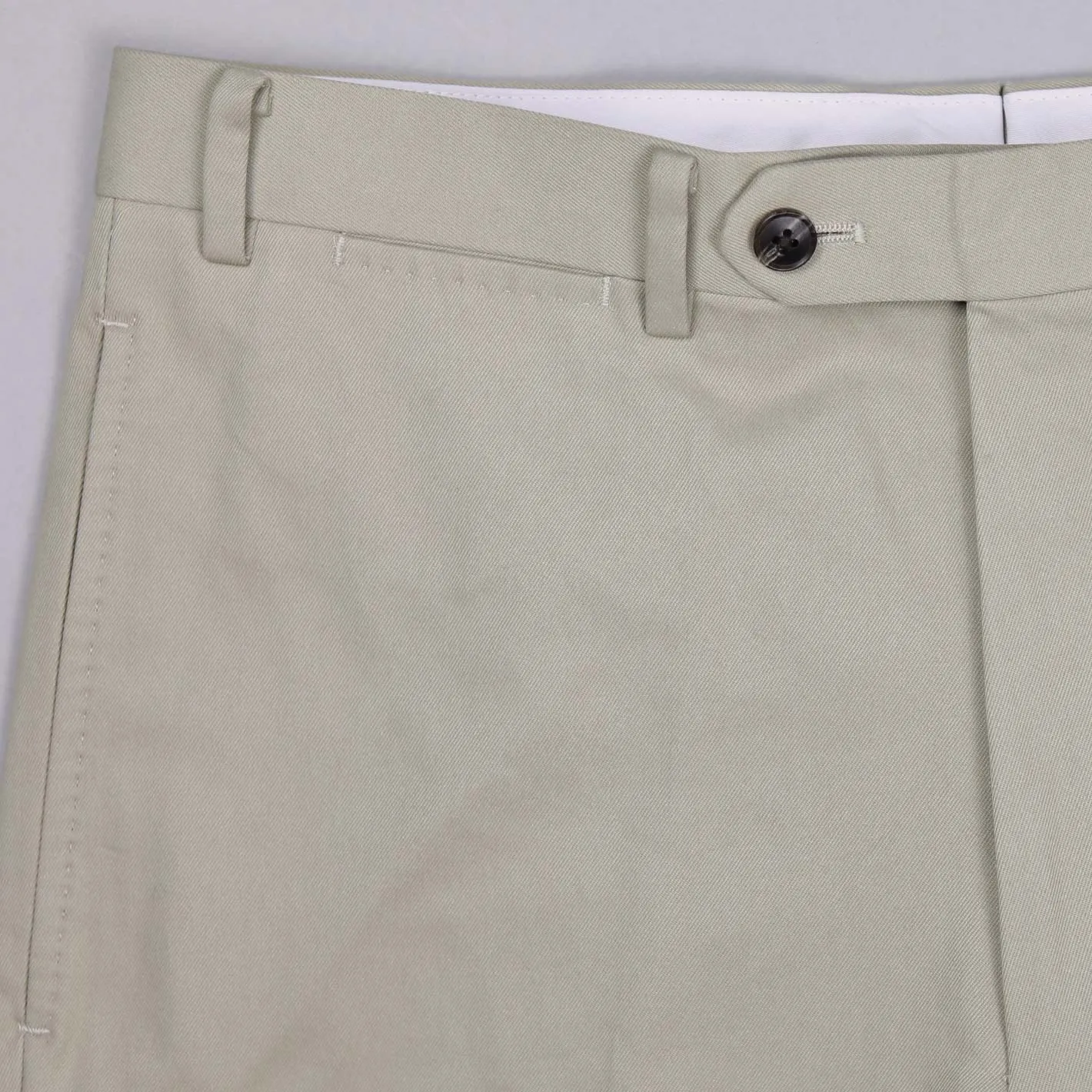 75th Anniversary Beige Cotton Chino Trousers