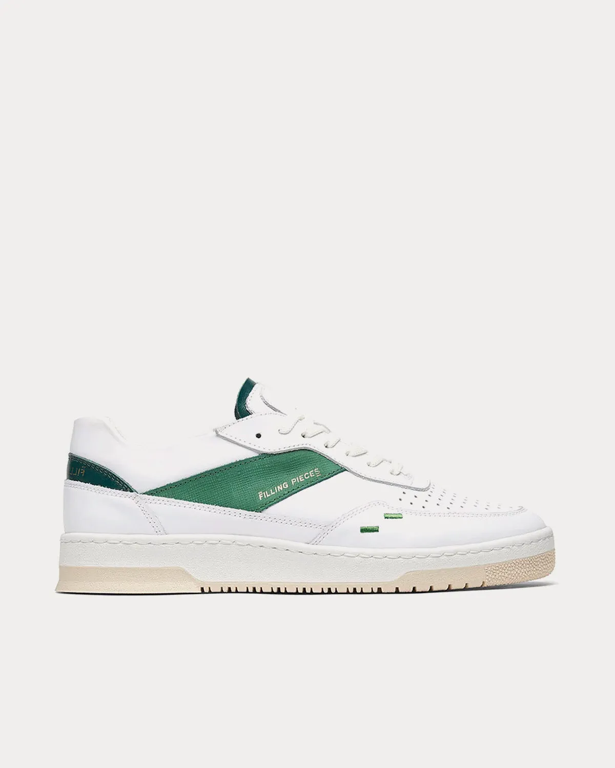Ace Spin Green / White Low Top Sneakers