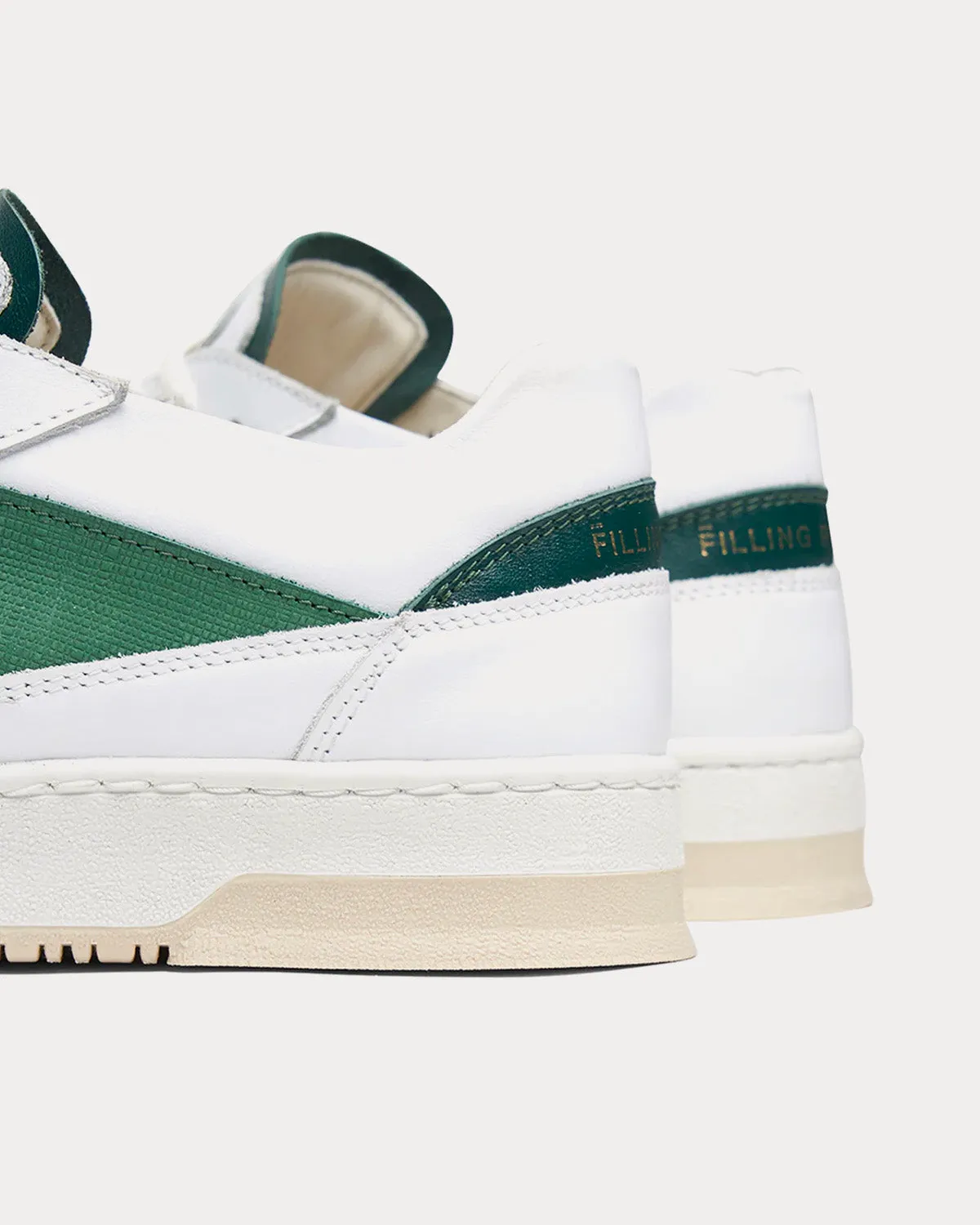Ace Spin Green / White Low Top Sneakers