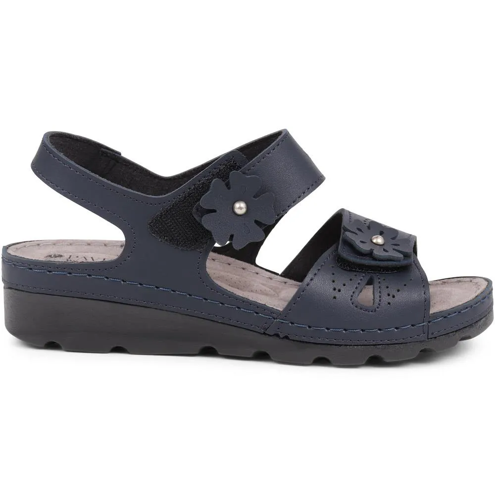 Adjustable Embellished Sandals - SERAY37007 / 323 473