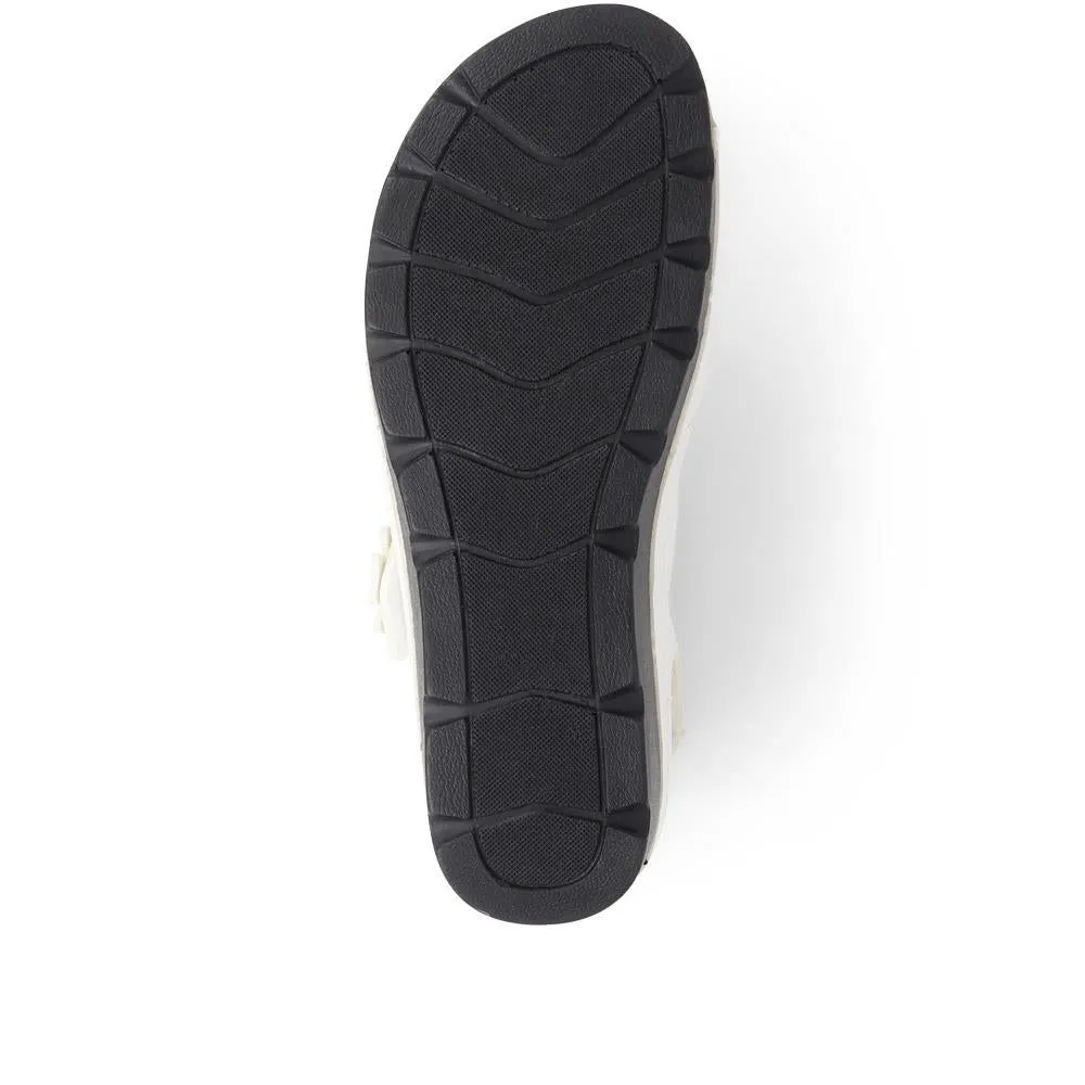 Adjustable Embellished Sandals - SERAY37007 / 323 473