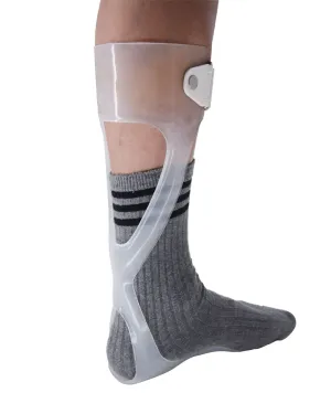 AFO Foot Drop Brace Ankle Foot Orthosis Medical Afo Walking with Shoes for Stroke Hemiplegia Men & Women Left / Right Foot (Large-Right) Large-Right