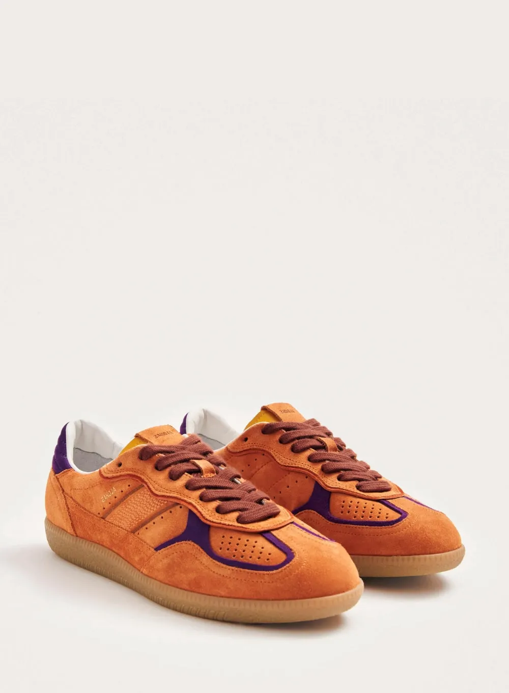 ALOHAS | Tb. 490 Rife Orange Leather Sneakers