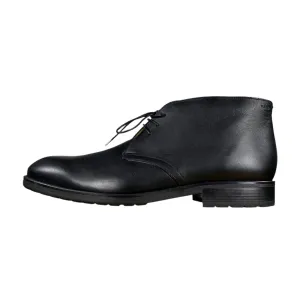 Bally Robik Black Leather Derbys