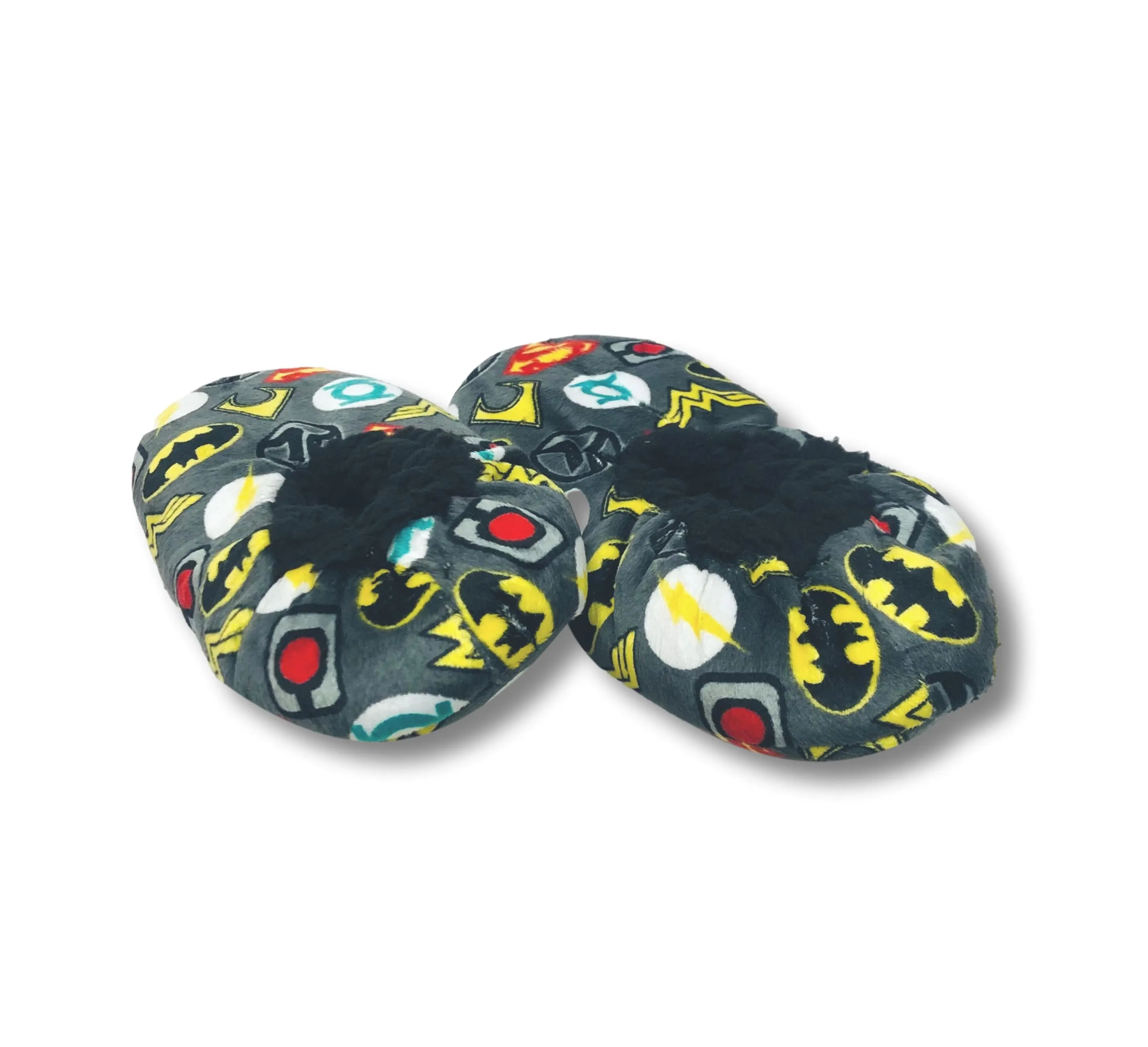 Batman Boys Slippers Fuzzy Slipper Socks for Kids
