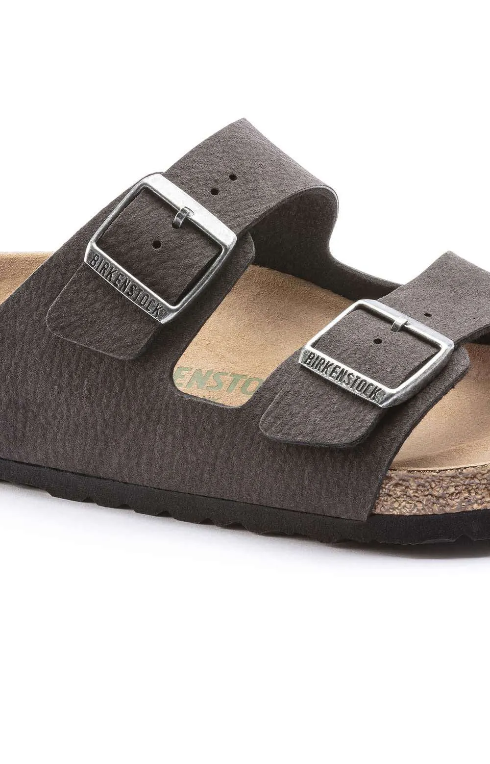 Birkenstock Arizona Vegan Sandals Women’s Textile Desert Dust Black