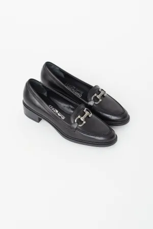 Black Leather Loafer