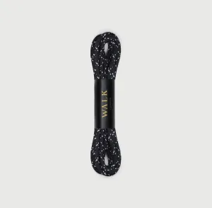 Black Round Braided Lace - 140cm