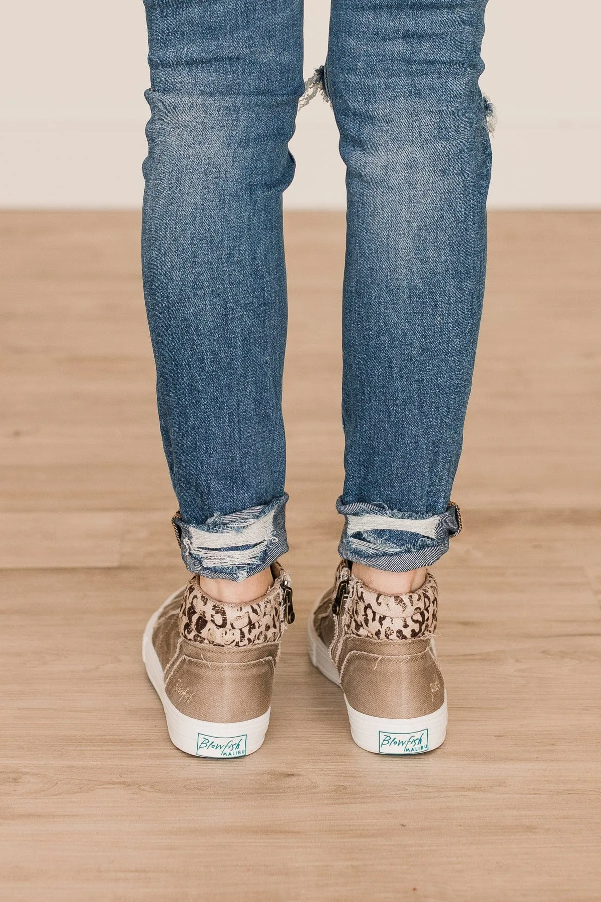 Blowfish Kora Sneakers- Cream Coffee Smoked