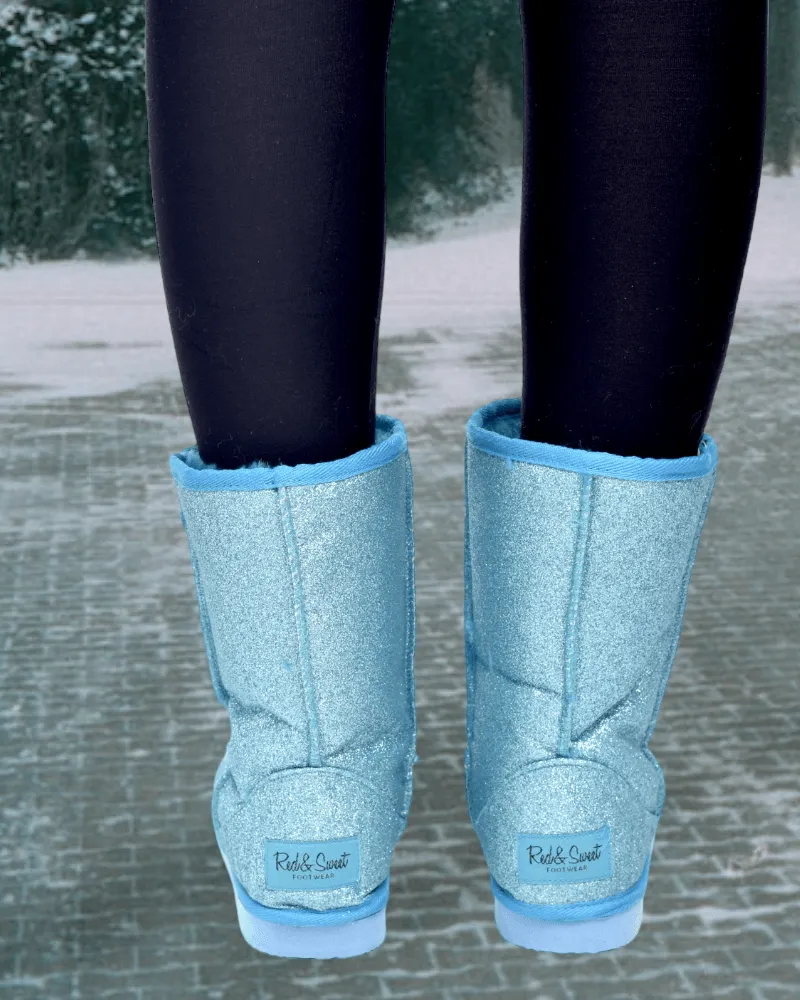 Blue Snow Winter Boots