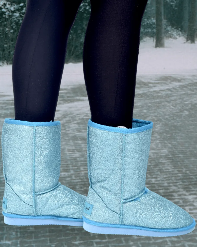 Blue Snow Winter Boots