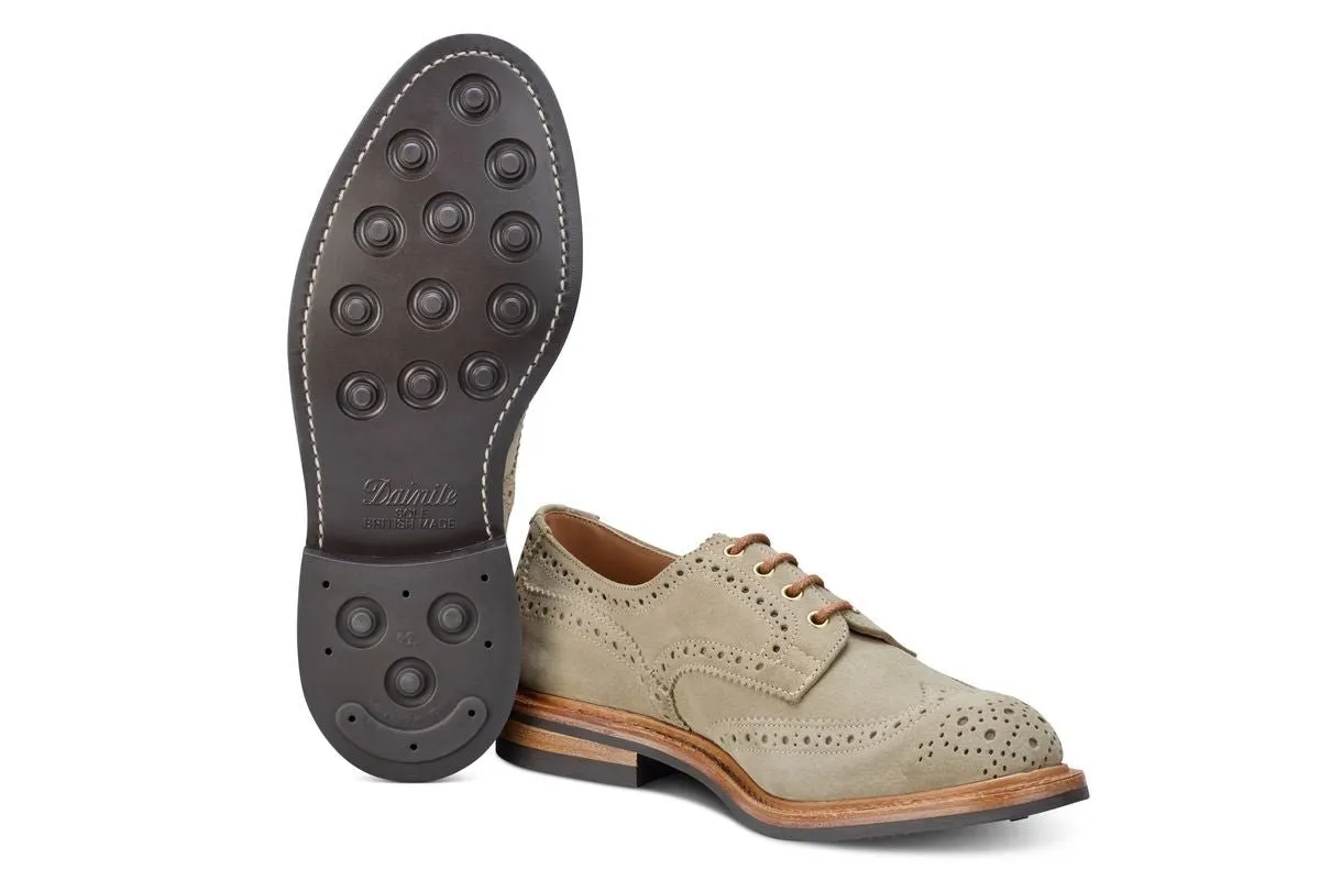 Bourton Country Shoe - Chino Castorino Suede