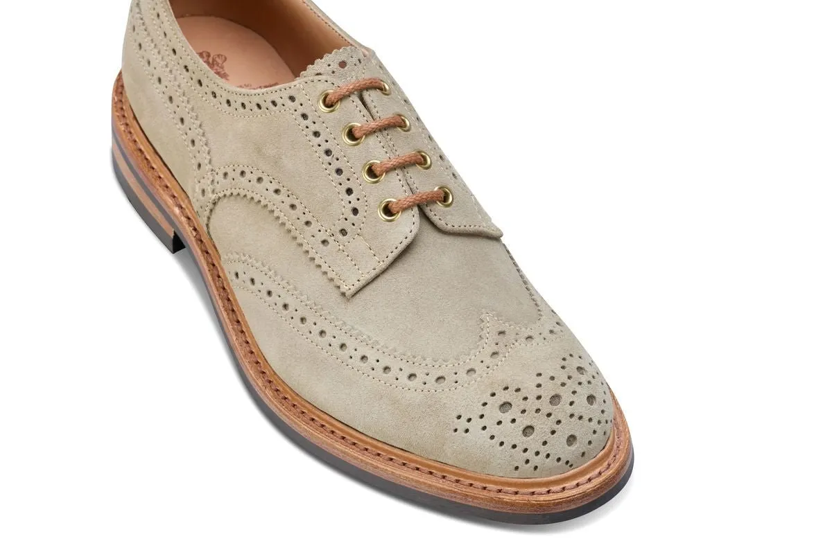 Bourton Country Shoe - Chino Castorino Suede
