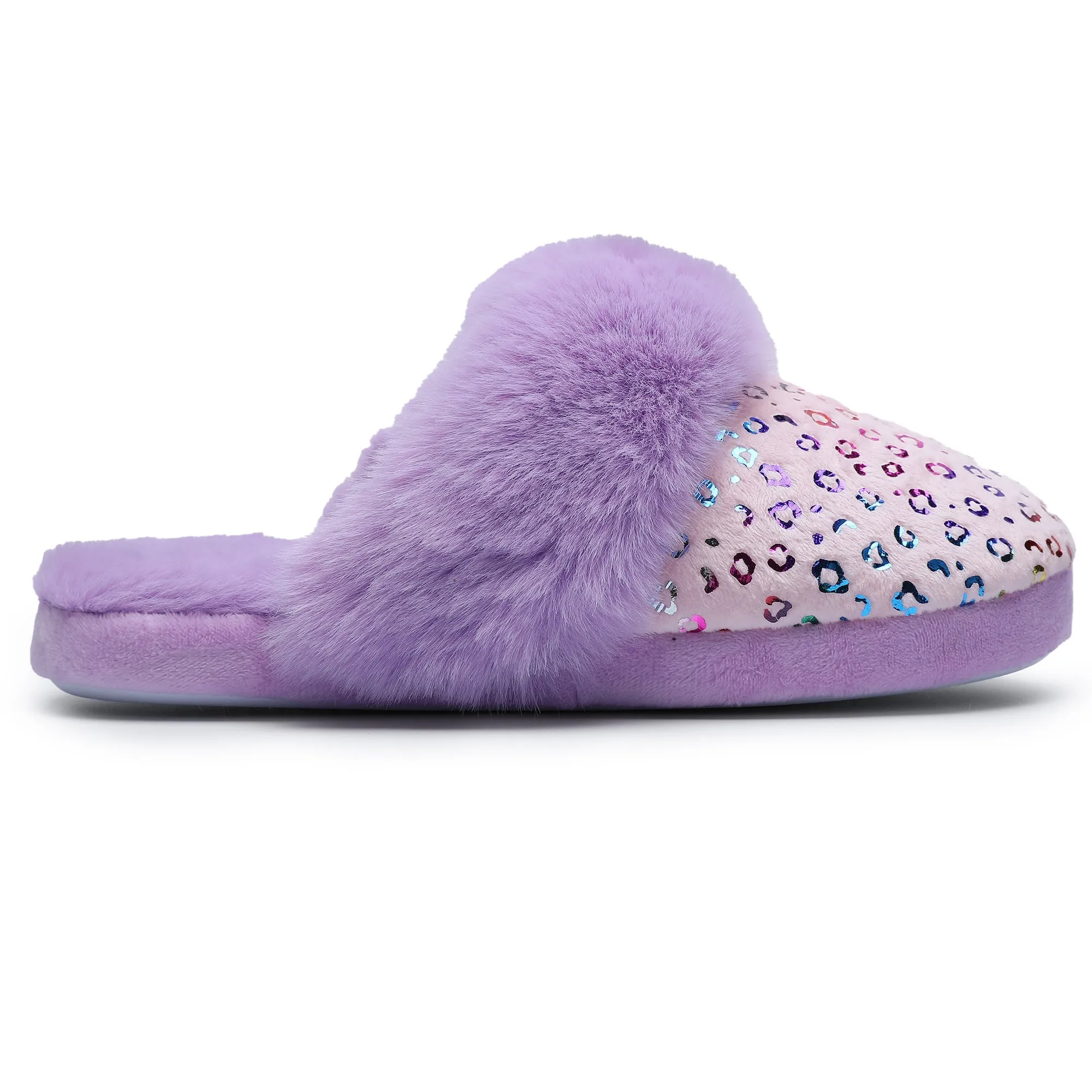 Cozy Slippers for Women Indoor and Outdoor Fuzzy House Shoes with Memory Foam Anti-Skid Sole Gifts for Women Mom Ladies