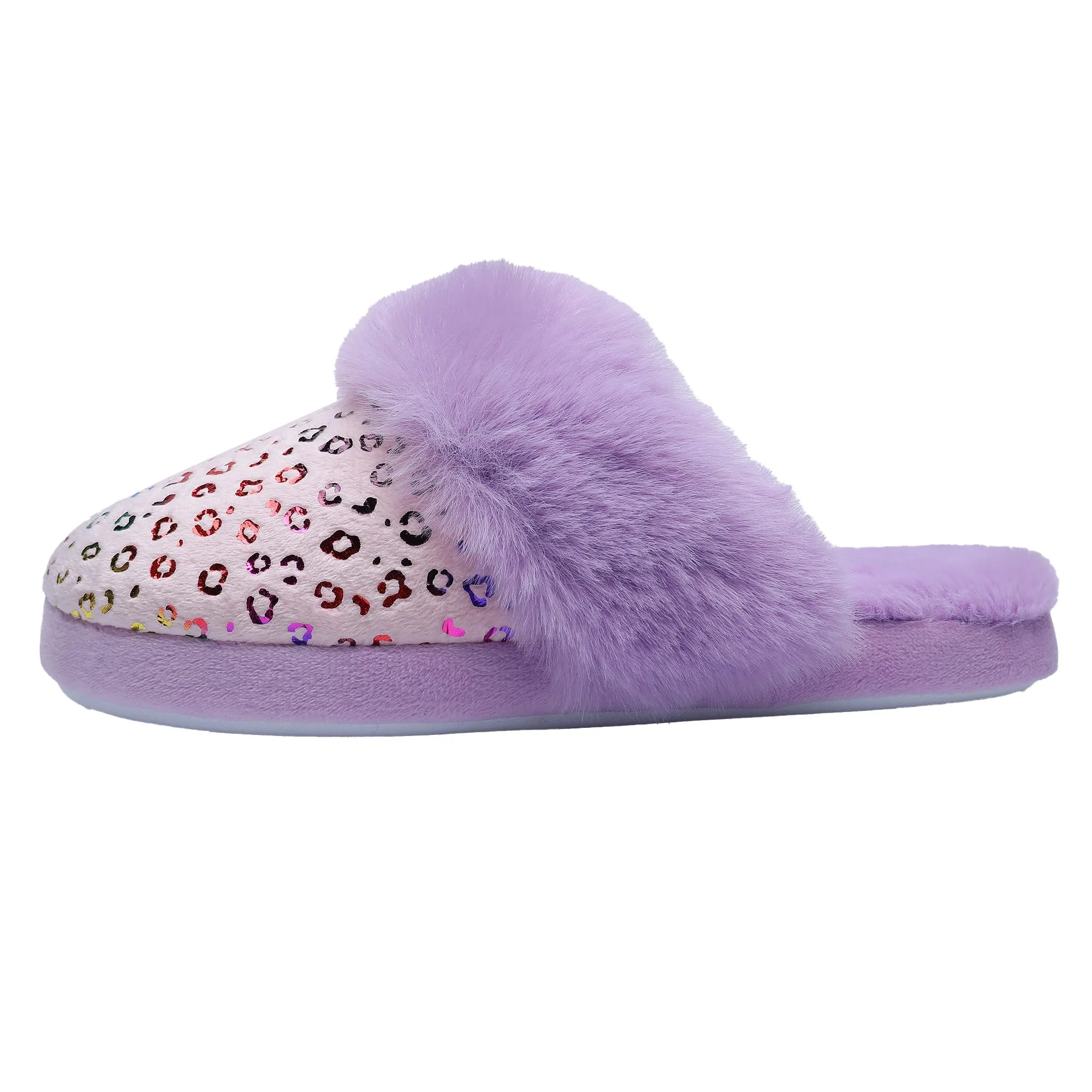 Cozy Slippers for Women Indoor and Outdoor Fuzzy House Shoes with Memory Foam Anti-Skid Sole Gifts for Women Mom Ladies