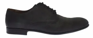 Dolce & Gabbana Mens Green Leather Dress Formal Derby Shoes