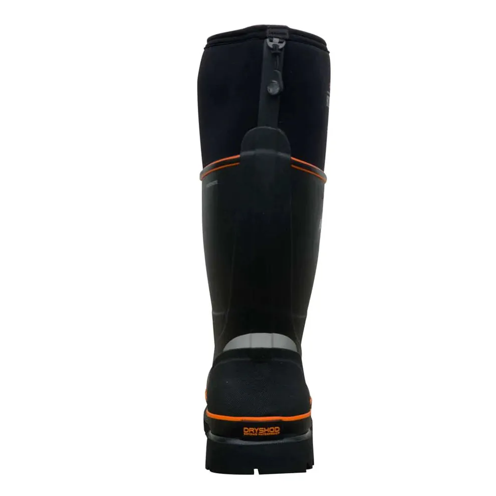 Dryshod Unisex Steel Toe Max CSA High Boots - Black/Orange