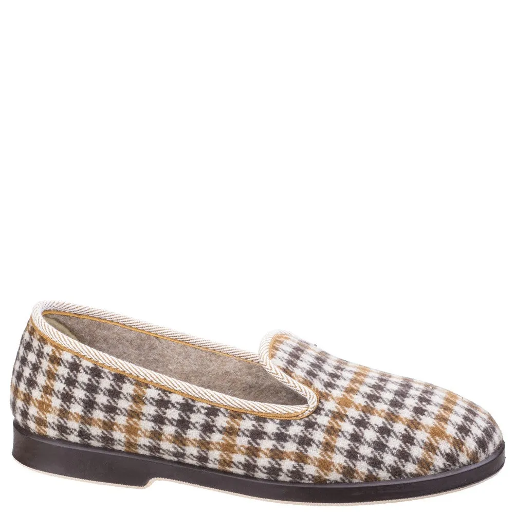 GBS Everett Check Slipper