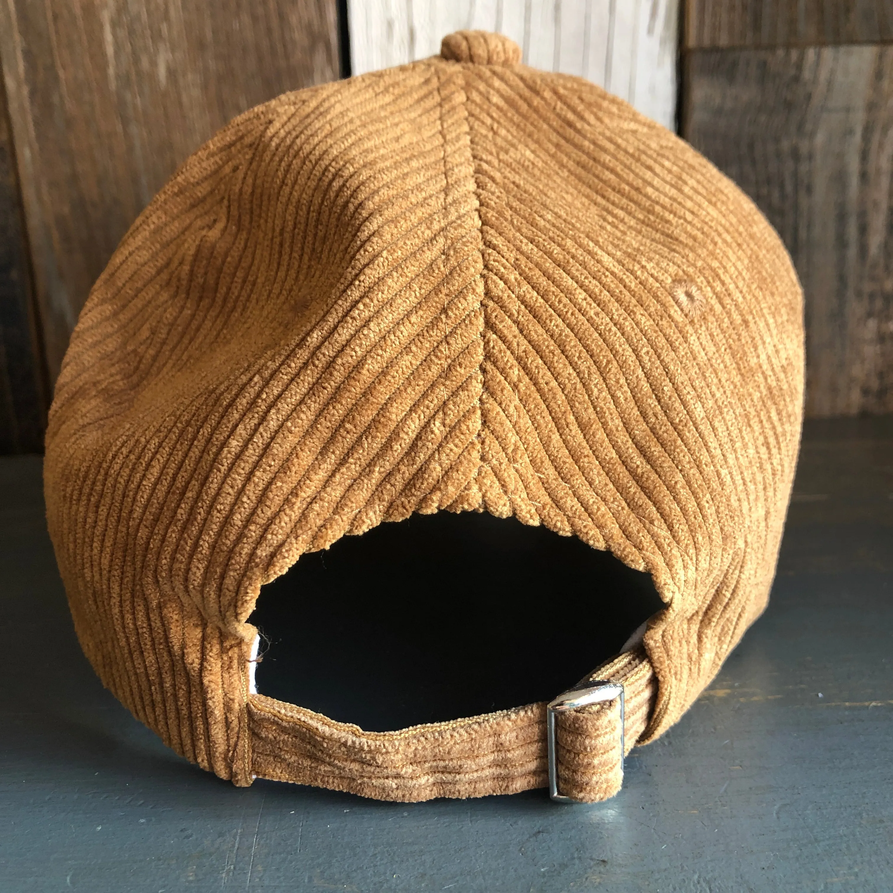 Hermosa Beach RETRO SUNSET 6 Panel Low Profile Corduroy Cap - Tan