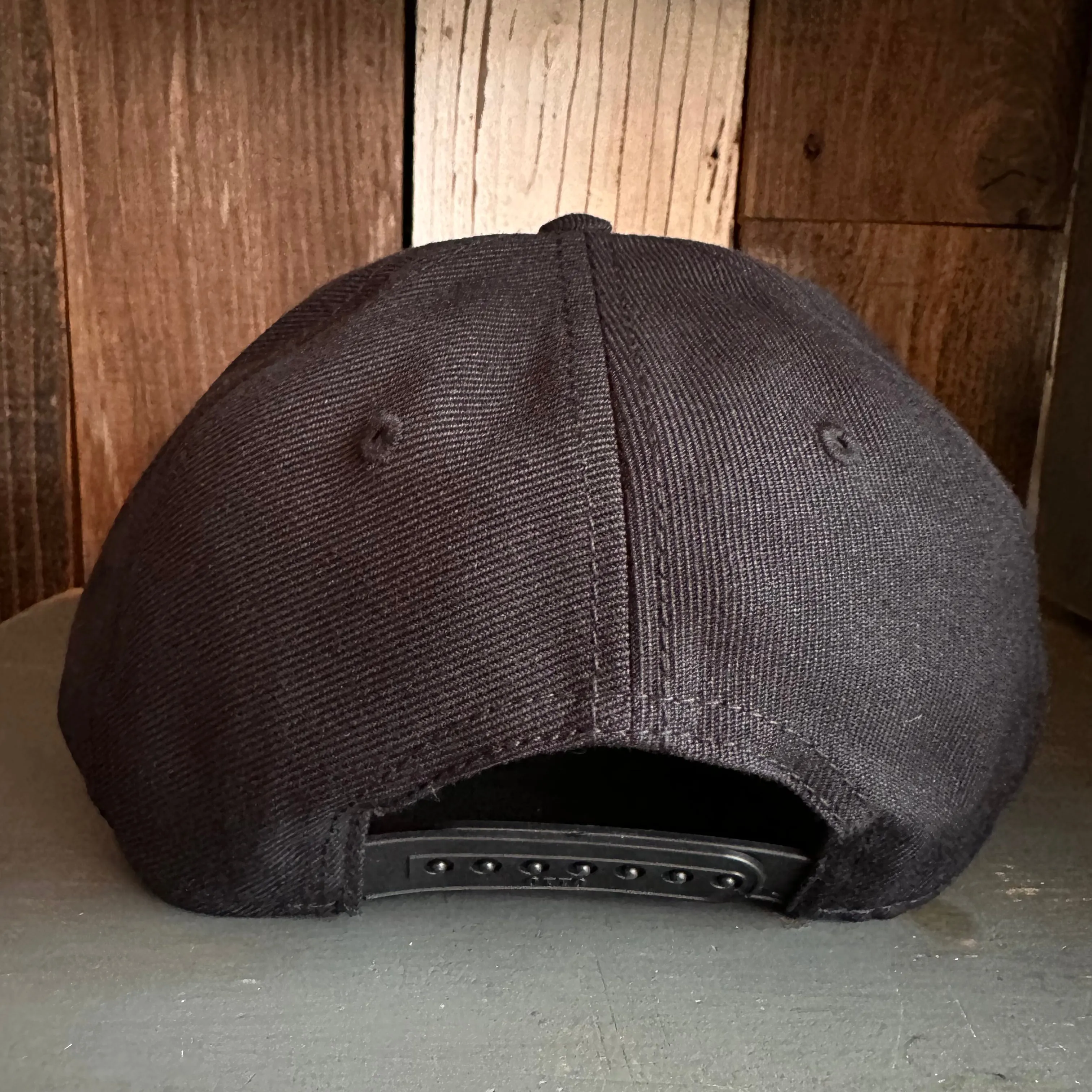 Hermosa Beach SUNBEAMS Premium 6-Panel Low Profile Snapback Hat - Black