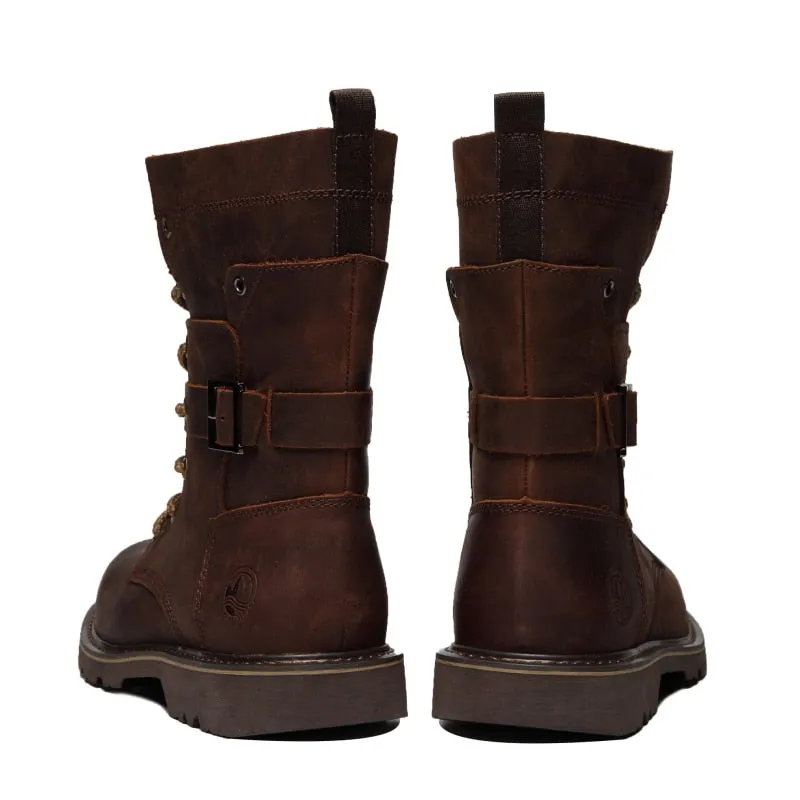 Hiking Shoes Men/Women's Waterproof Hunting Boots - Leather Work Boots