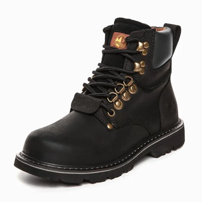 Hiking Shoes Men/Women's Waterproof Hunting Boots - Leather Work Boots