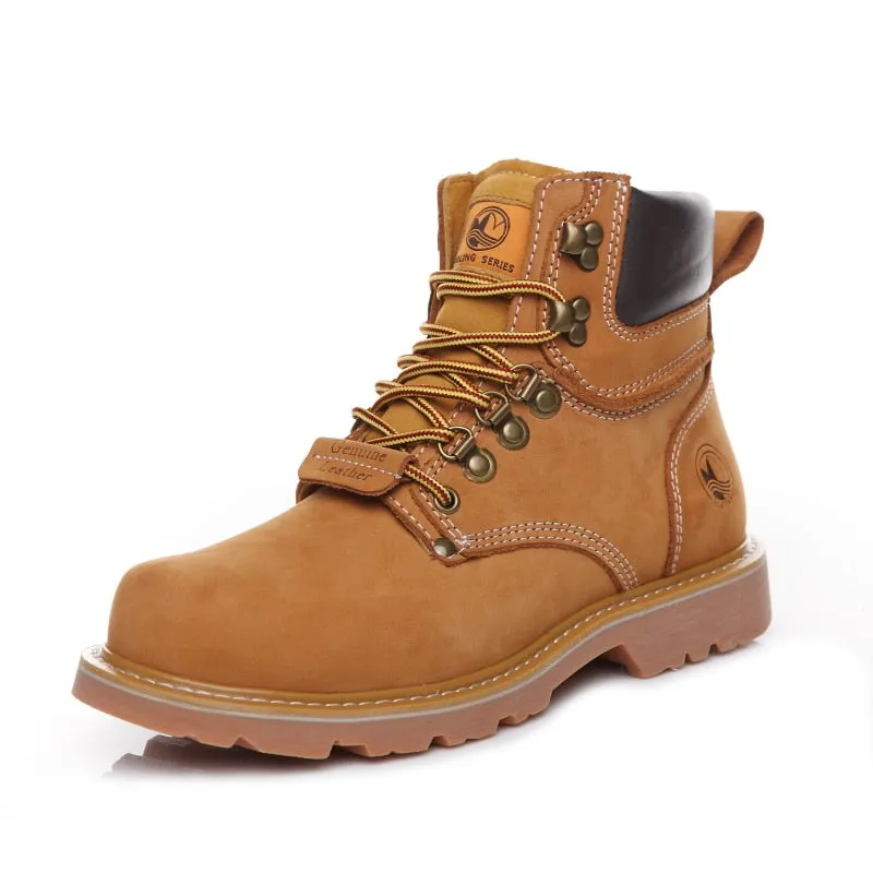 Hiking Shoes Men/Women's Waterproof Hunting Boots - Leather Work Boots