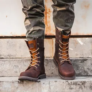 Hiking Shoes Men/Women's Waterproof Hunting Boots - Leather Work Boots