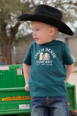 Infant Cinch Denim Company Tee - Green