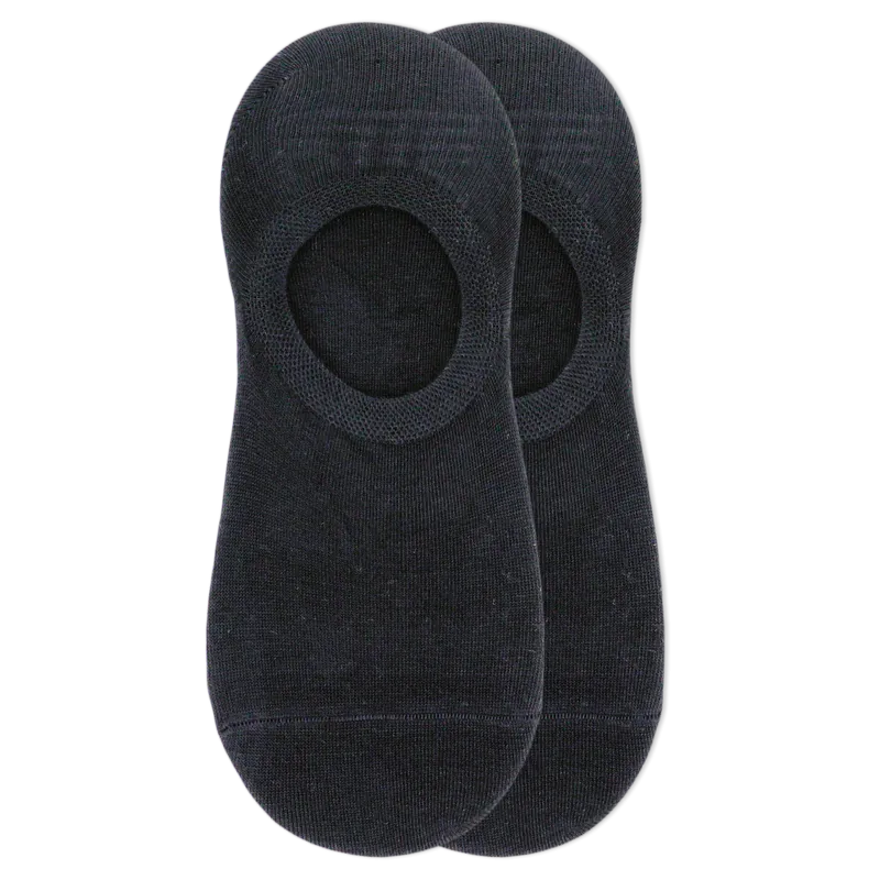 KBell Extreme "No Show" Socks- 2 Pack-White, Tan, or Black