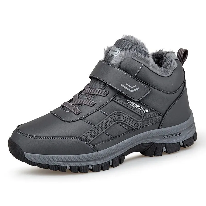 Lace-Up Outdoor Warm Hiking Boot For Men
