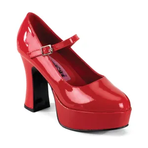 MARYJANE-50 Funtasma Red Patent Fancy Dress Women's Shoes (Fantasy Footwear)