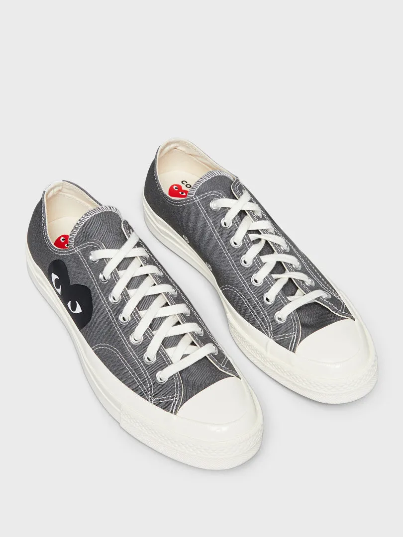 New Big Heart CT20 Low Top Sneakers in Grey