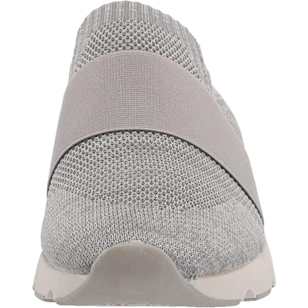 On the Go Gray Fabric Anne Klein Sneakers