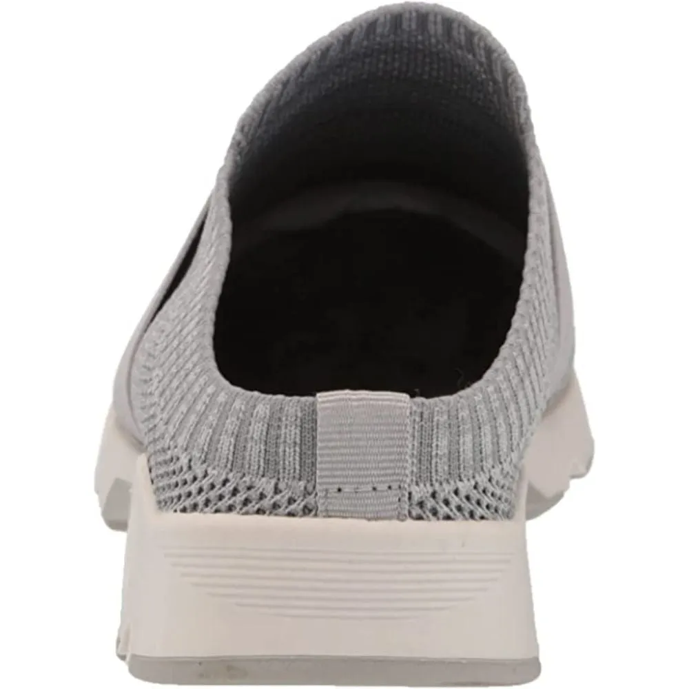 On the Go Gray Fabric Anne Klein Sneakers
