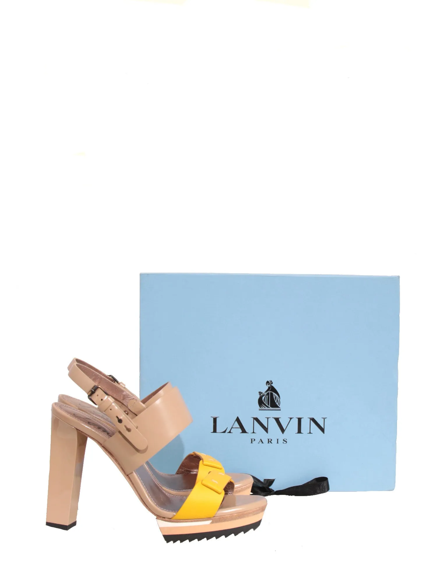 Platform Leather Sandals
