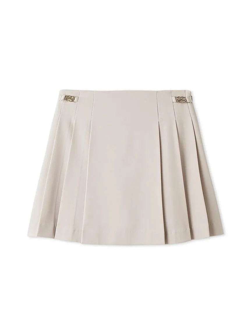 Pleated Mini Skort