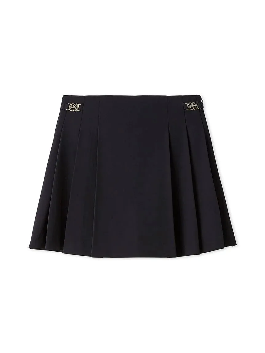 Pleated Mini Skort