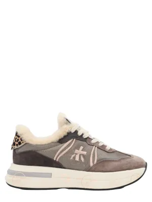Premiata Cassie Montone Sneaker in White
