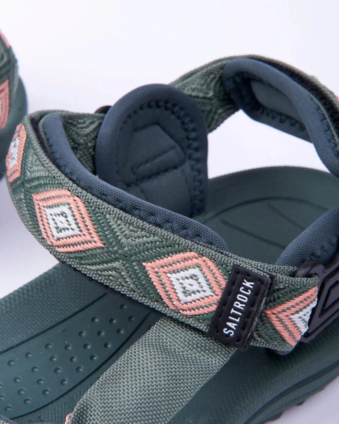 Saltrock Womens Trail Sandals Green