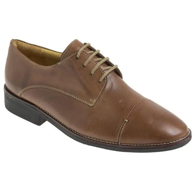 Sandro Moscoloni Tan/Brown/Black Irving Men's Shoes