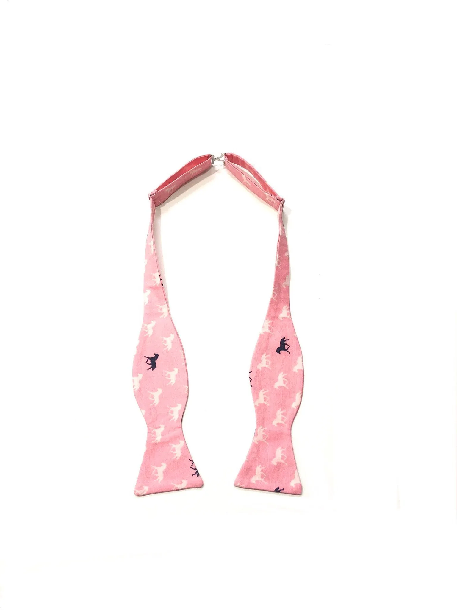 Self Tie Horses Bow Tie with Pocket Square