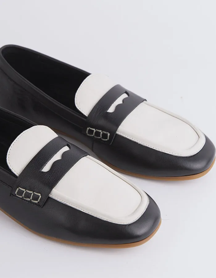Skye Black Ice Leather