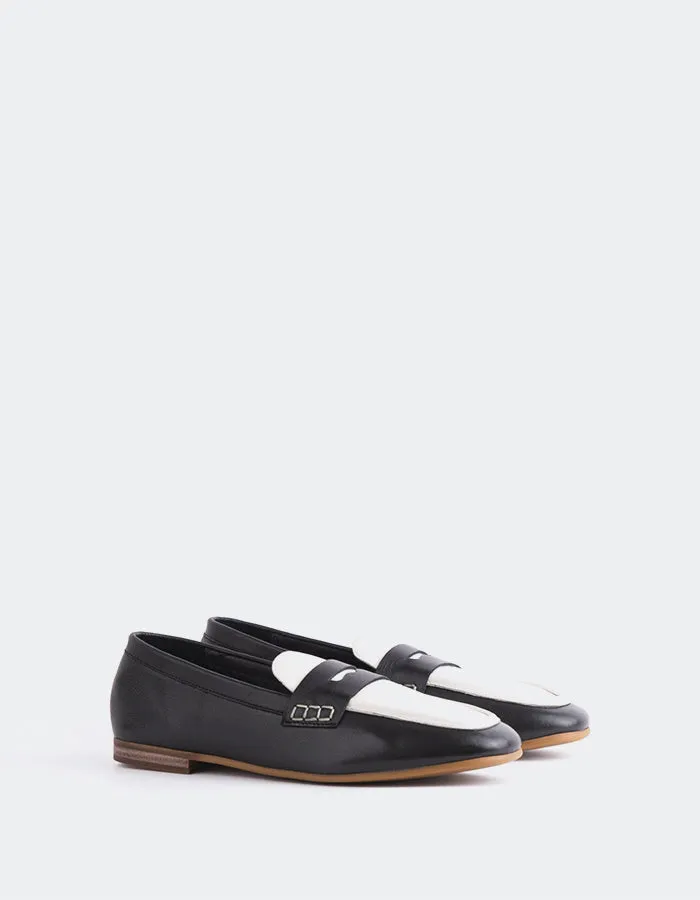 Skye Black Ice Leather