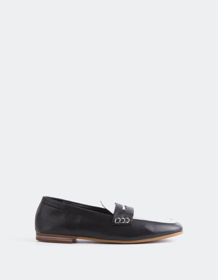 Skye Black Ice Leather