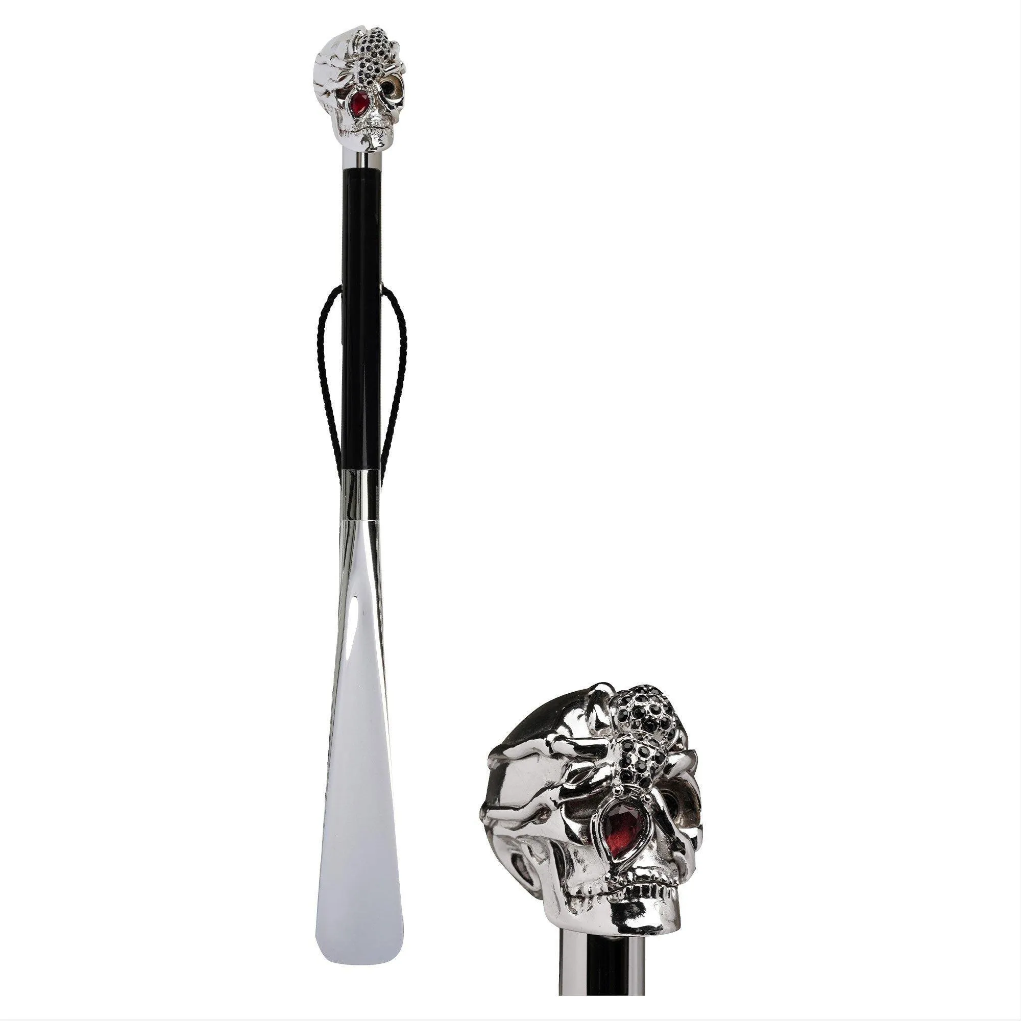 Spider Skull Shoehorn