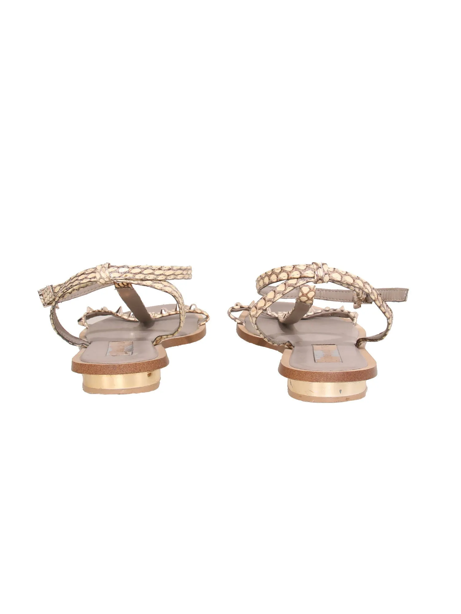 Studded Flat Sandals