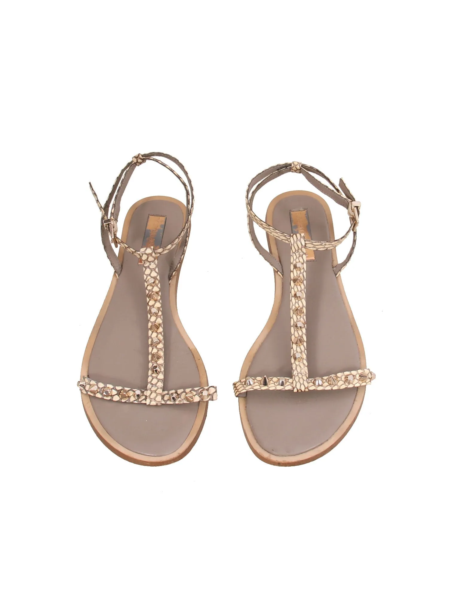 Studded Flat Sandals
