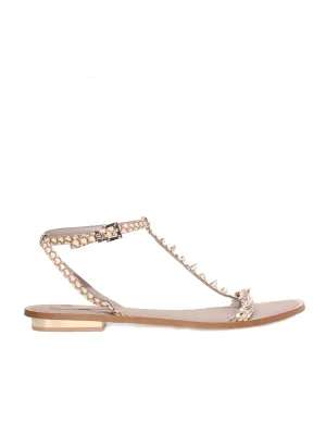 Studded Flat Sandals